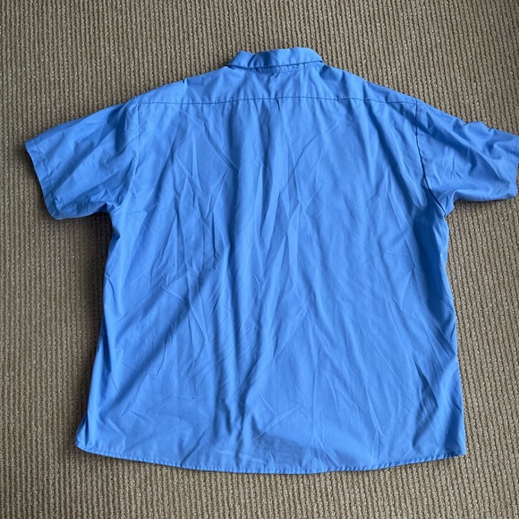 Goose Island Beer Men’s Blue Reflective Work Button Shirt ‘David’ Cintas SZ 3XL - Picture 9 of 11